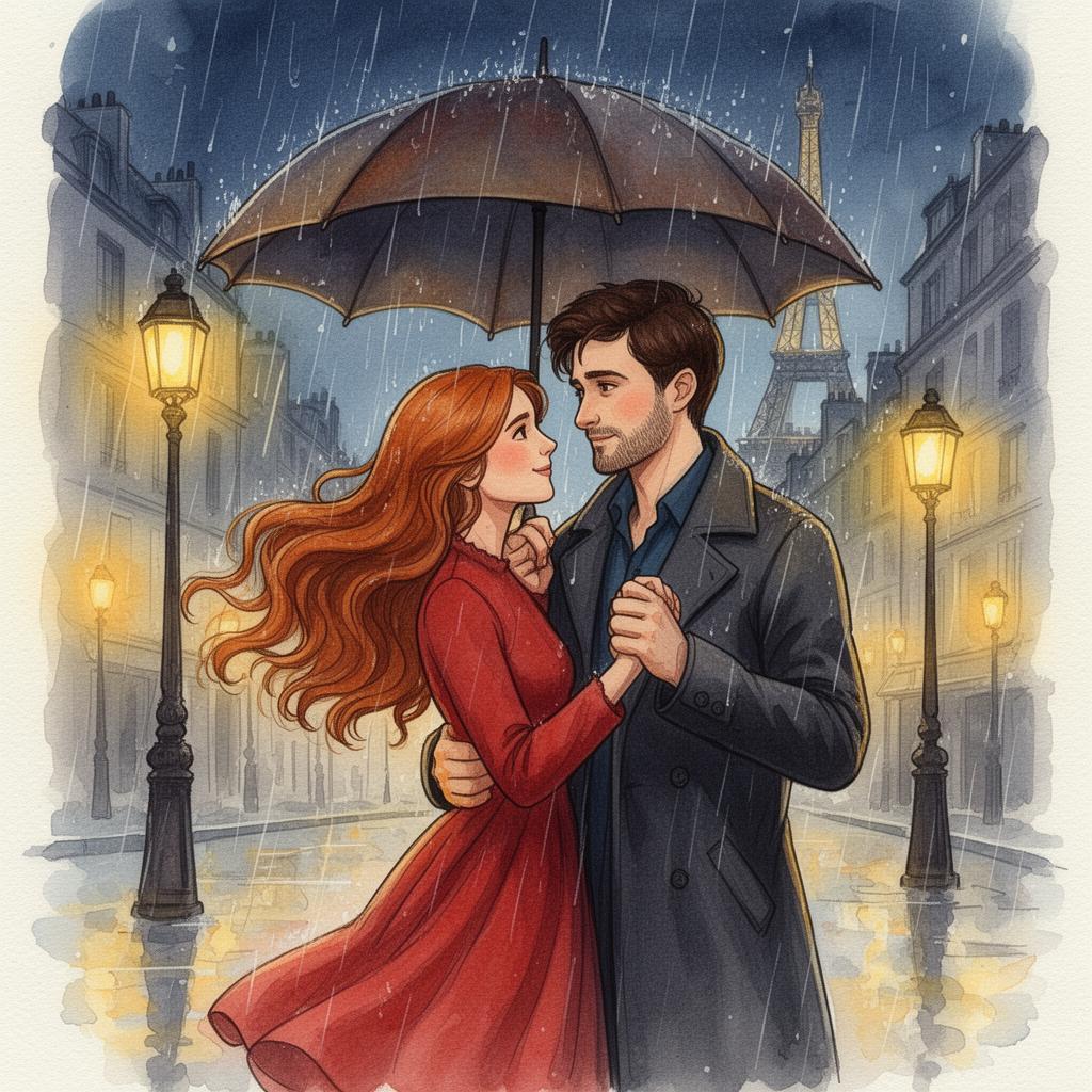 rainy paris