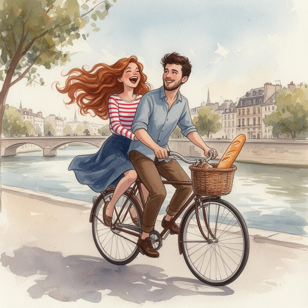 along the seine